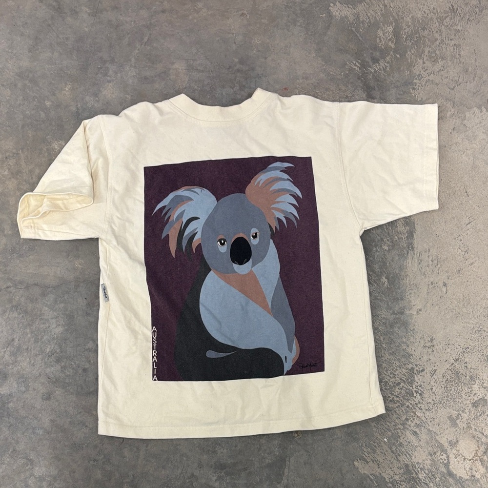 Vintage Stewart Merrett Australia Koala Tee Size Small